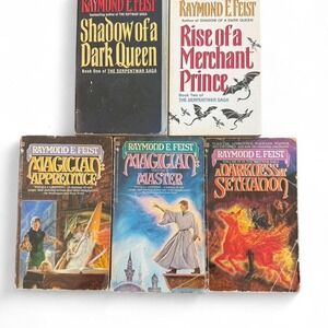Raymond E. Feist book lot The Serpentwar Saga and others